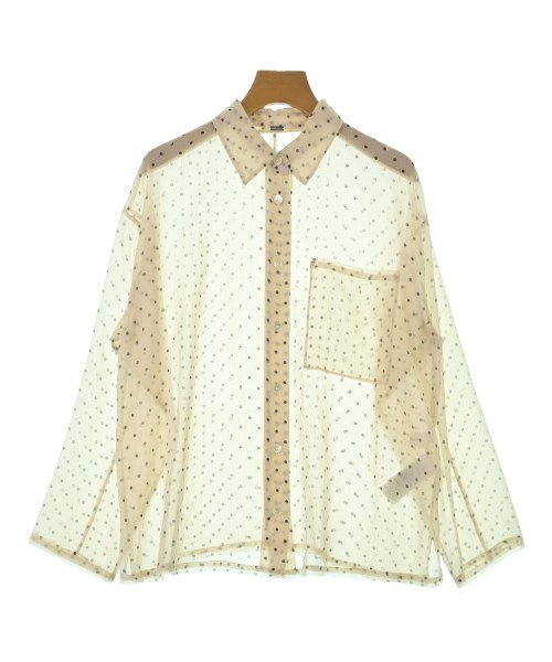 Mila Owen(ミラオーウェン)カジュアルシャツ ベージュ サイズ:0(S位)/2200661241158