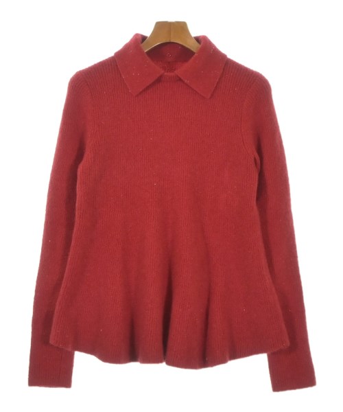 Mila Owen(ミラオーウェン)ニット・セーター 赤 サイズ:0(S位)/2200666961037