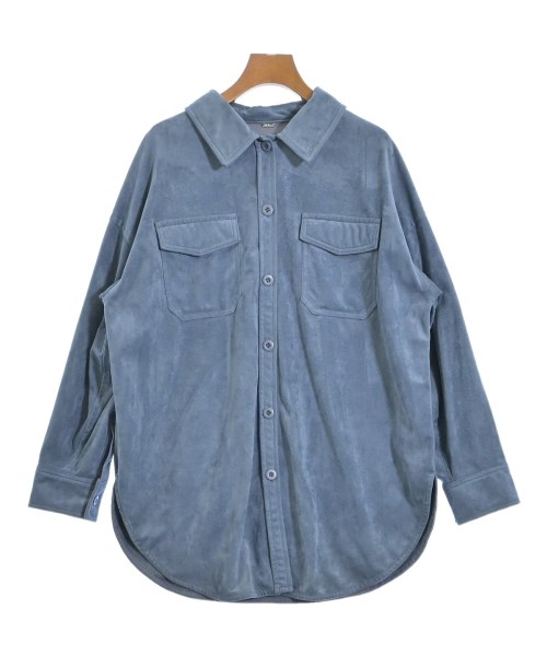 Mila Owen(ミラオーウェン)カジュアルシャツ 青 サイズ:F/2200668982016