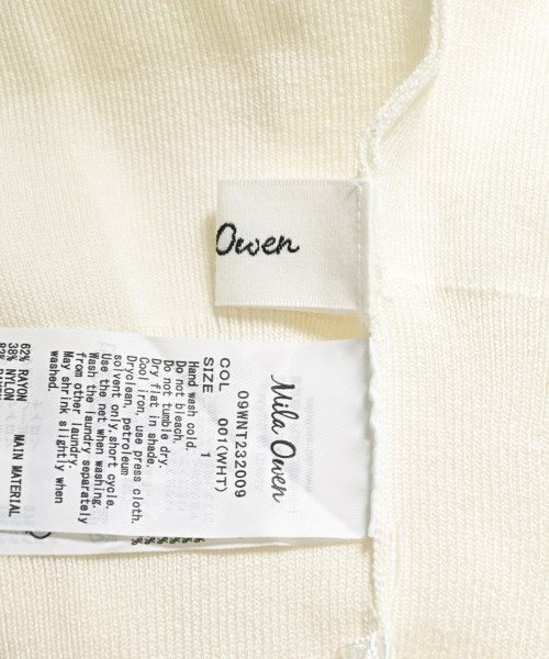Mila Owen（ミラオーウェン）ニット・セーター 白 サイズ:1(M位) レディース/2200669917062