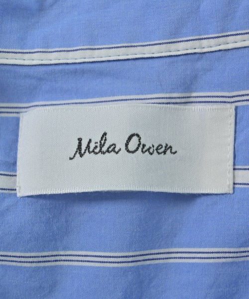 Mila Owen（ミラオーウェン）カジュアルシャツ 青 サイズ:F レディース/2200668586122