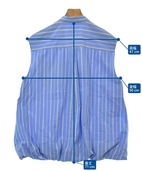 Mila Owen（ミラオーウェン）カジュアルシャツ 青 サイズ:F レディース/2200668586122