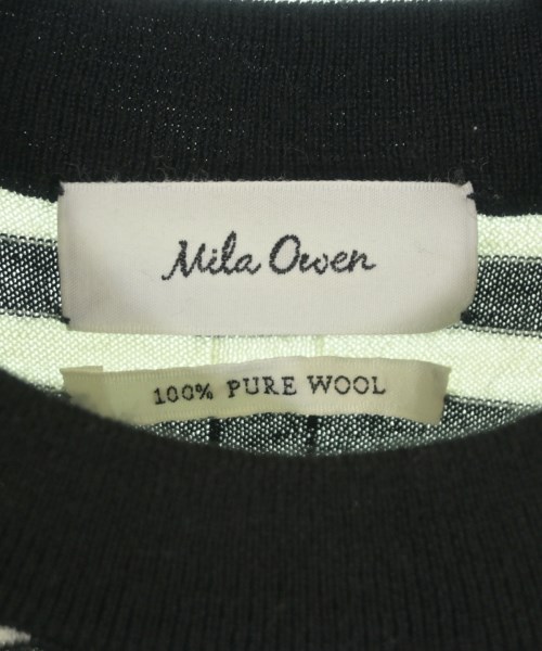 Mila Owen（ミラオーウェン）ニット・セーター 黒 サイズ:0(S位) レディース/2200665646027