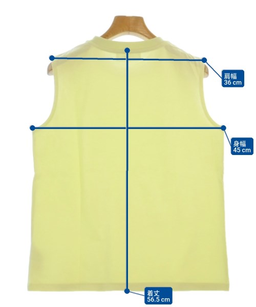 Mila Owen（ミラオーウェン）ノースリーブ 黄 サイズ:0(S位) レディース/2200666934345