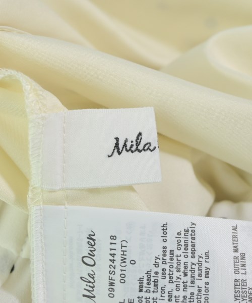 Mila Owen（ミラオーウェン）ロング・マキシ丈スカート 白 サイズ:0(S位) レディース/2200664828059