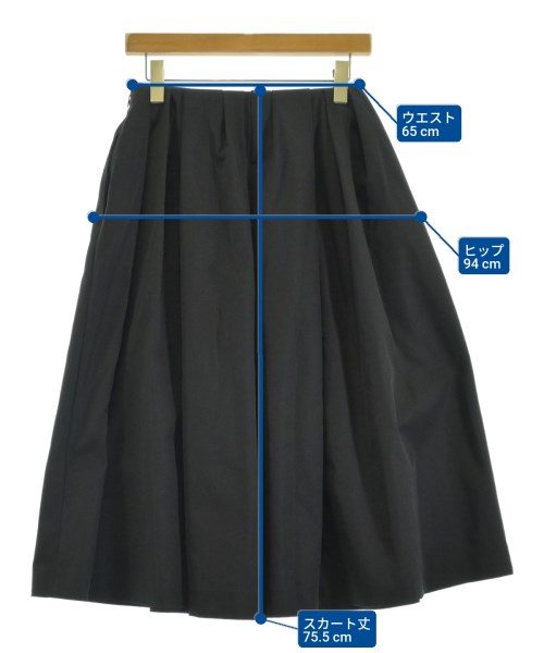 Mila Owen（ミラオーウェン）ロング・マキシ丈スカート 黒 サイズ:0(S位) レディース/2200669189056