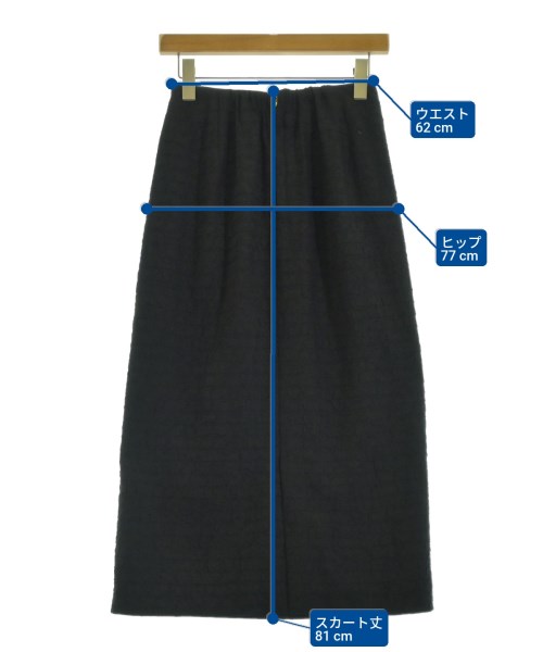 Mila Owen（ミラオーウェン）ロング・マキシ丈スカート 黒 サイズ:0(S位) レディース/2200671464028