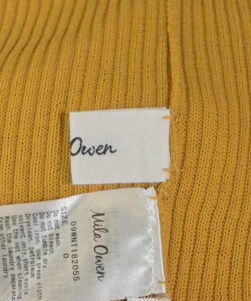 Mila Owen（ミラオーウェン）ニット・セーター 黄 サイズ:0(S位) レディース/2200671615284