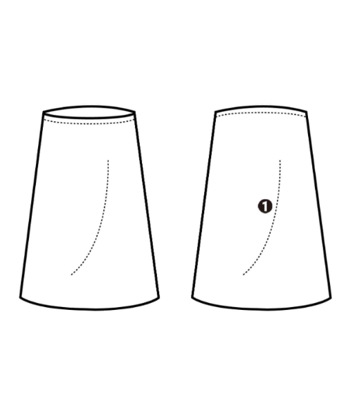 Mila Owen（ミラオーウェン）ロング・マキシ丈スカート ベージュ サイズ:1(M位) レディース/2200667210035