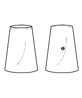 Mila Owen（ミラオーウェン）ロング・マキシ丈スカート ベージュ サイズ:1(M位) レディース/2200667210035