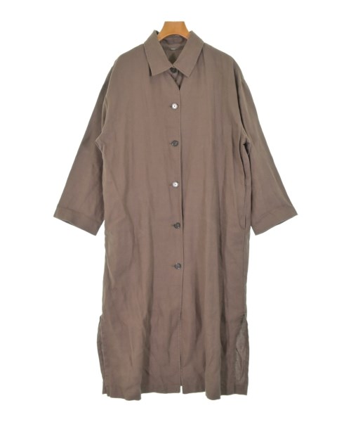 Mila Owen(ミラオーウェン)ステンカラーコート 茶 サイズ:F/2200661042021