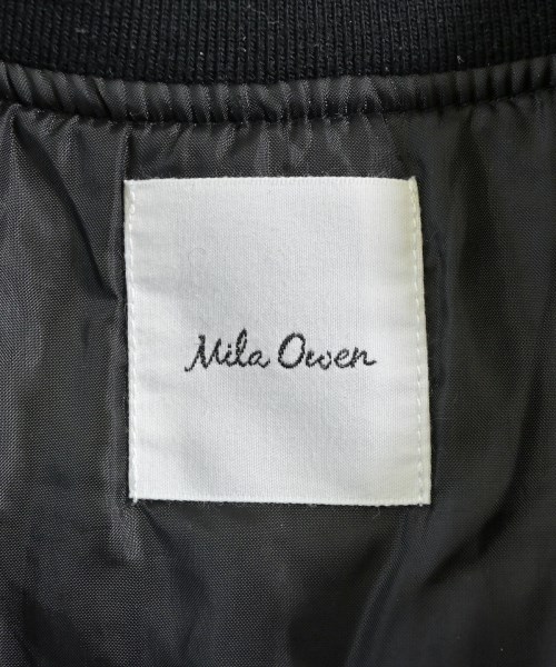 Mila Owen（ミラオーウェン）ミリタリーブルゾン 黒 サイズ:F レディース/2200666913029