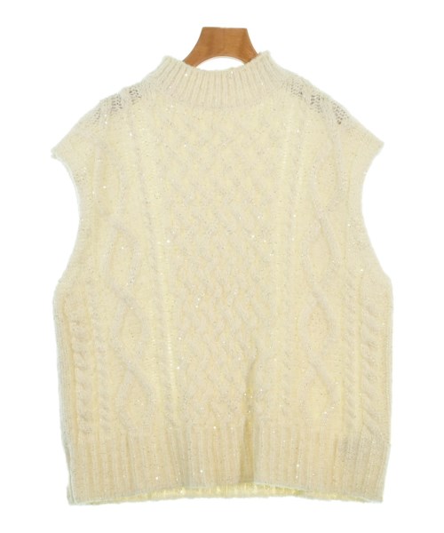 Mila Owen(ミラオーウェン)ベスト 白 サイズ:1(M位)/2200669219029