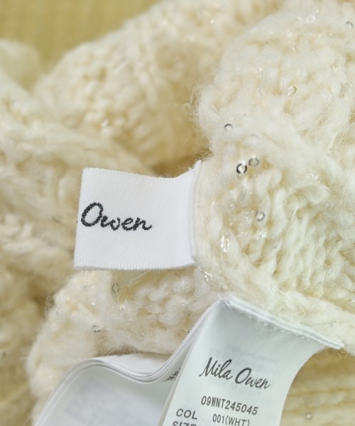 Mila Owen（ミラオーウェン）ベスト 白 サイズ:1(M位) レディース/2200669219029