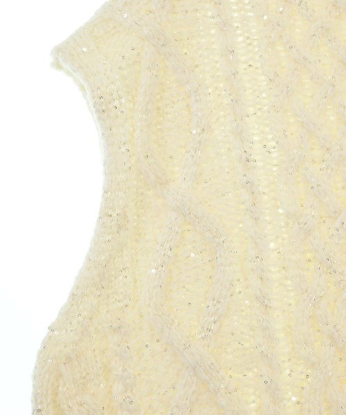 Mila Owen（ミラオーウェン）ベスト 白 サイズ:1(M位) レディース/2200669219029