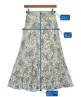 Mila Owen（ミラオーウェン）ロング・マキシ丈スカート 白 サイズ:0(S位) レディース/2200735067035