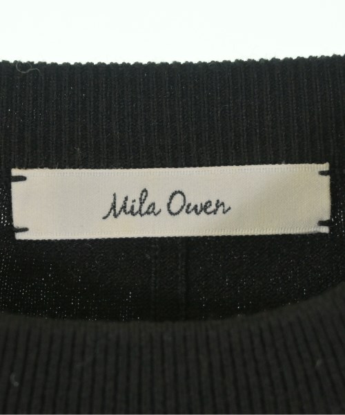 Mila Owen（ミラオーウェン）ニット・セーター 黒 サイズ:1(M位) レディース/2200725874032