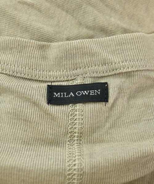 Mila Owen（ミラオーウェン）Tシャツ・カットソー ベージュ サイズ:1(M位) レディース/2200726789281