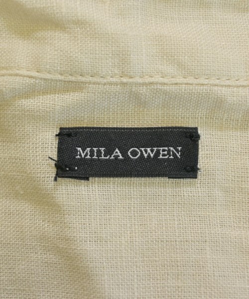 Mila Owen（ミラオーウェン）カジュアルシャツ ベージュ サイズ:ONE レディース/2200727315106