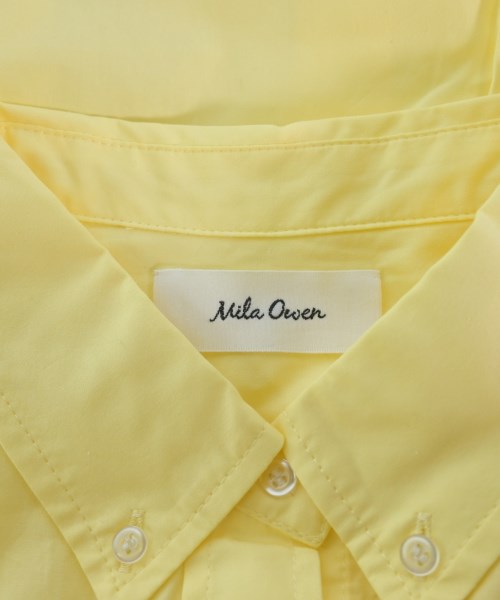 Mila Owen（ミラオーウェン）カジュアルシャツ 黄 サイズ:ONE レディース/2200731043088