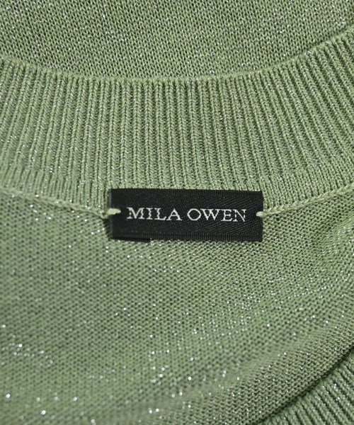 Mila Owen（ミラオーウェン）ニット・セーター 緑 サイズ:1(M位) レディース/2200731636075