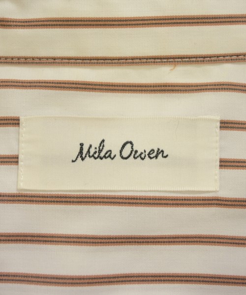 Mila Owen（ミラオーウェン）カジュアルシャツ 茶 サイズ:F レディース/2200718599263