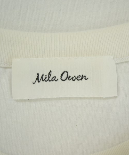 Mila Owen（ミラオーウェン）Tシャツ・カットソー 白 サイズ:0(S位) レディース/2200721940038