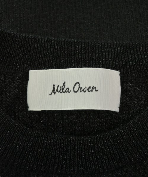 Mila Owen（ミラオーウェン）ニット・セーター 黒 サイズ:0(S位) レディース/2200727892058