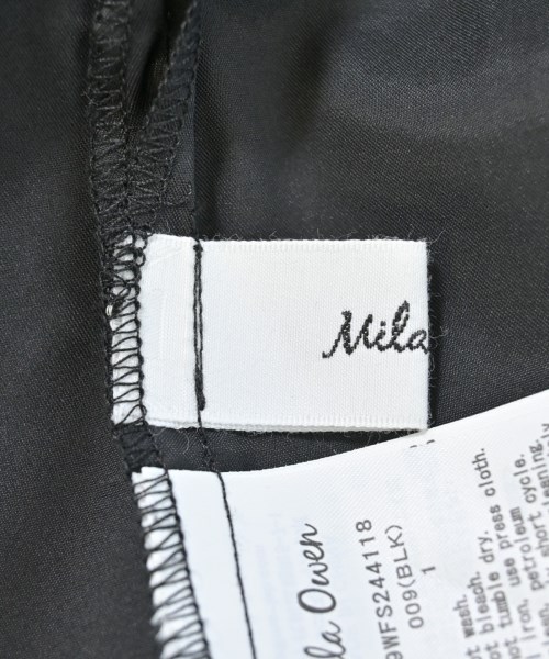 Mila Owen（ミラオーウェン）ロング・マキシ丈スカート 黒 サイズ:1(M位) レディース/2200683655025