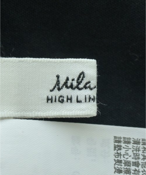 Mila Owen（ミラオーウェン）Tシャツ・カットソー 黒 サイズ:0(S位) レディース/2200680617118