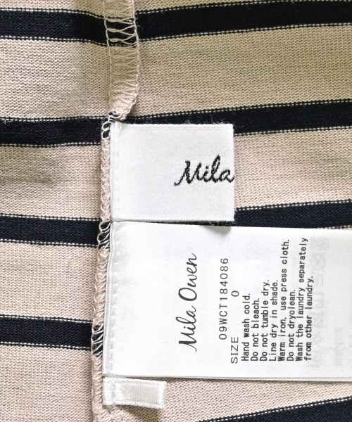 Mila Owen（ミラオーウェン）Tシャツ・カットソー ベージュ サイズ:0(S位) レディース/2200685355107