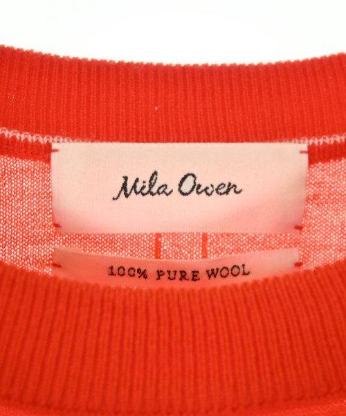 Mila Owen（ミラオーウェン）ニット・セーター 赤 サイズ:1(M位) レディース/2200679907046