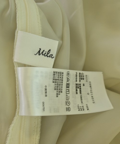 Mila Owen（ミラオーウェン）ワンピース ベージュ サイズ:0(S位) レディース/2200689867101