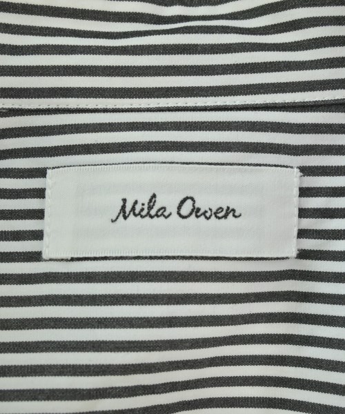 Mila Owen（ミラオーウェン）カジュアルシャツ 黒 サイズ:ONE レディース/2200686072010