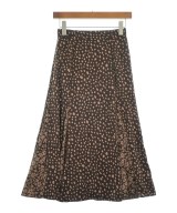 Debut de Fiore（デビュードフィオーレ）ロング・マキシ丈スカート 茶 サイズ:36(S位) レディース/2200617253020