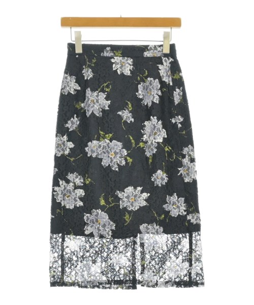 Debut de Fiore(デビュードフィオーレ)ひざ丈スカート 黒 サイズ:38(M位)/2200671679088