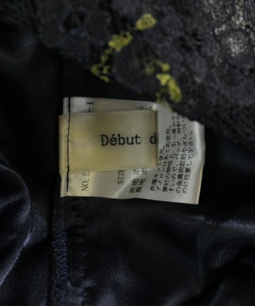 Debut de Fiore（デビュードフィオーレ）ひざ丈スカート 黒 サイズ:38(M位) レディース/2200671679088