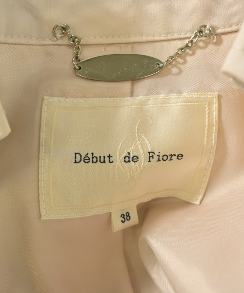 Debut de Fiore（デビュードフィオーレ）トレンチコート ピンク サイズ:38(M位) レディース/2200675690010