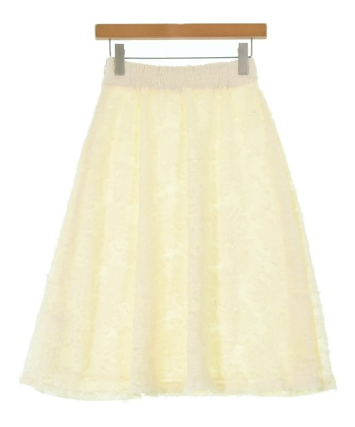 Debut de Fiore（デビュードフィオーレ）ひざ丈スカート 白 サイズ:36(S位) レディース/2200671051013