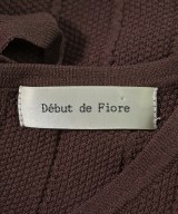 Debut de Fiore（デビュードフィオーレ）ニット・セーター 茶 サイズ:38(M位) レディース/2200725075064
