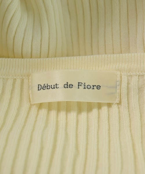 Debut de Fiore（デビュードフィオーレ）カーディガン 白 サイズ:38(M位) レディース/2200699090032