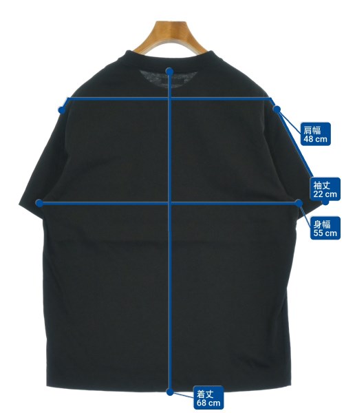 UNIVERSAL PRODUCTS（ユニバーサルプロダクツ）Tシャツ・カットソー 黒 サイズ:2(M位) メンズ/2200555842164