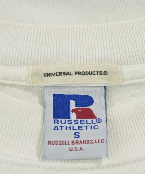 UNIVERSAL PRODUCTS（ユニバーサルプロダクツ）Tシャツ・カットソー 白 サイズ:S メンズ/2200560481037