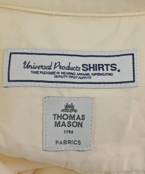 UNIVERSAL PRODUCTS（ユニバーサルプロダクツ）カジュアルシャツ 黄 サイズ:3(L位) メンズ/2200635383020