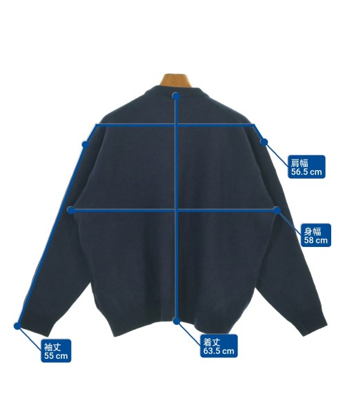 UNIVERSAL PRODUCTS（ユニバーサルプロダクツ）ニット・セーター 紺 サイズ:3(L位) メンズ/2200640292058