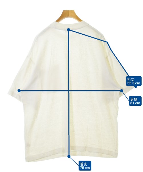 UNIVERSAL PRODUCTS（ユニバーサルプロダクツ）Tシャツ・カットソー 白 サイズ:3(L位) メンズ/2200628733047