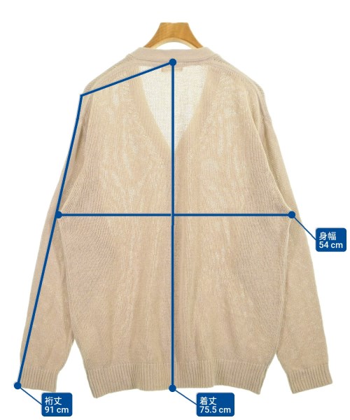 UNIVERSAL PRODUCTS（ユニバーサルプロダクツ）カーディガン ベージュ サイズ:3(L位) メンズ/2200632584017