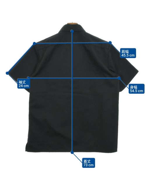 UNIVERSAL PRODUCTS（ユニバーサルプロダクツ）カジュアルシャツ 黒 サイズ:2(M位) メンズ/2200678649022