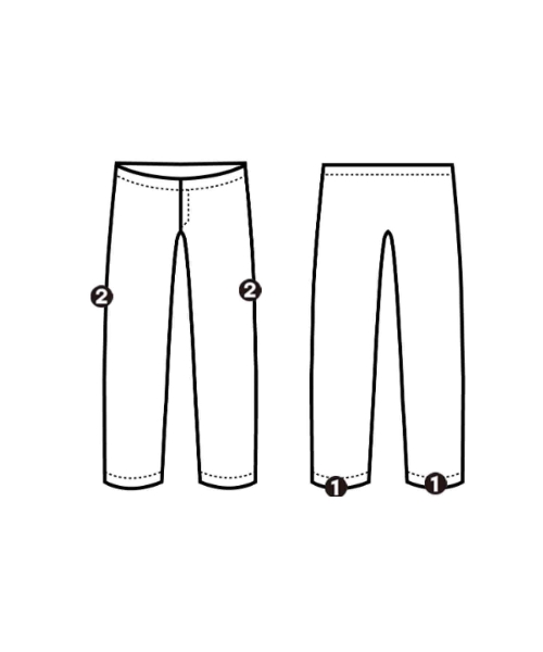 UNIVERSAL PRODUCTS（ユニバーサルプロダクツ）デニムパンツ 紺 サイズ:2(M位) メンズ/2200649403028