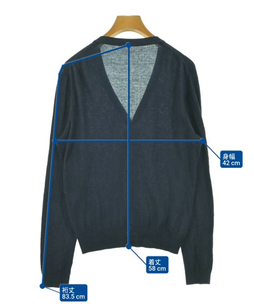UNIVERSAL PRODUCTS（ユニバーサルプロダクツ）カーディガン 紺 サイズ:F レディース/2200645490015